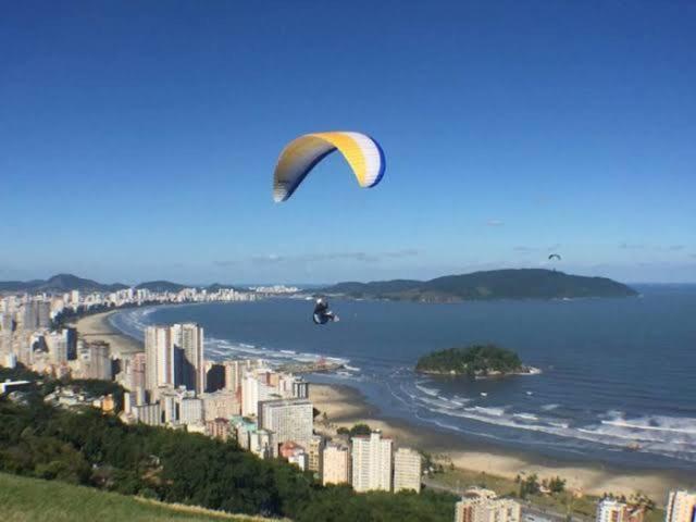 Апартаменты Kitinete Em Sao Vicente Экстерьер фото